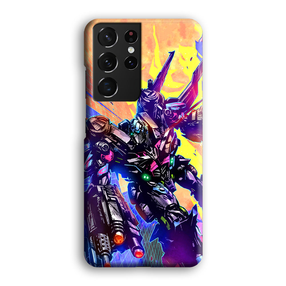 Transformers Attack from Optimus Samsung Galaxy S21 Ultra Case