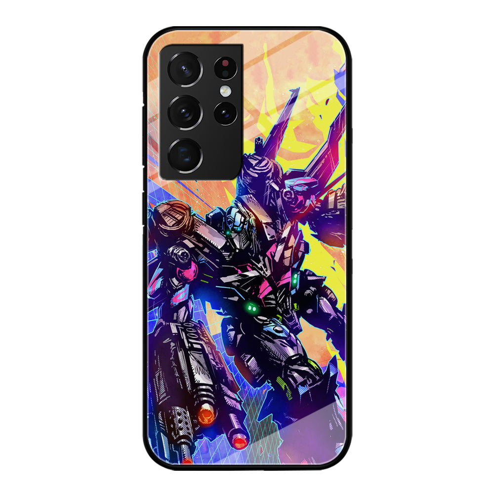Transformers Attack from Optimus Samsung Galaxy S21 Ultra Case