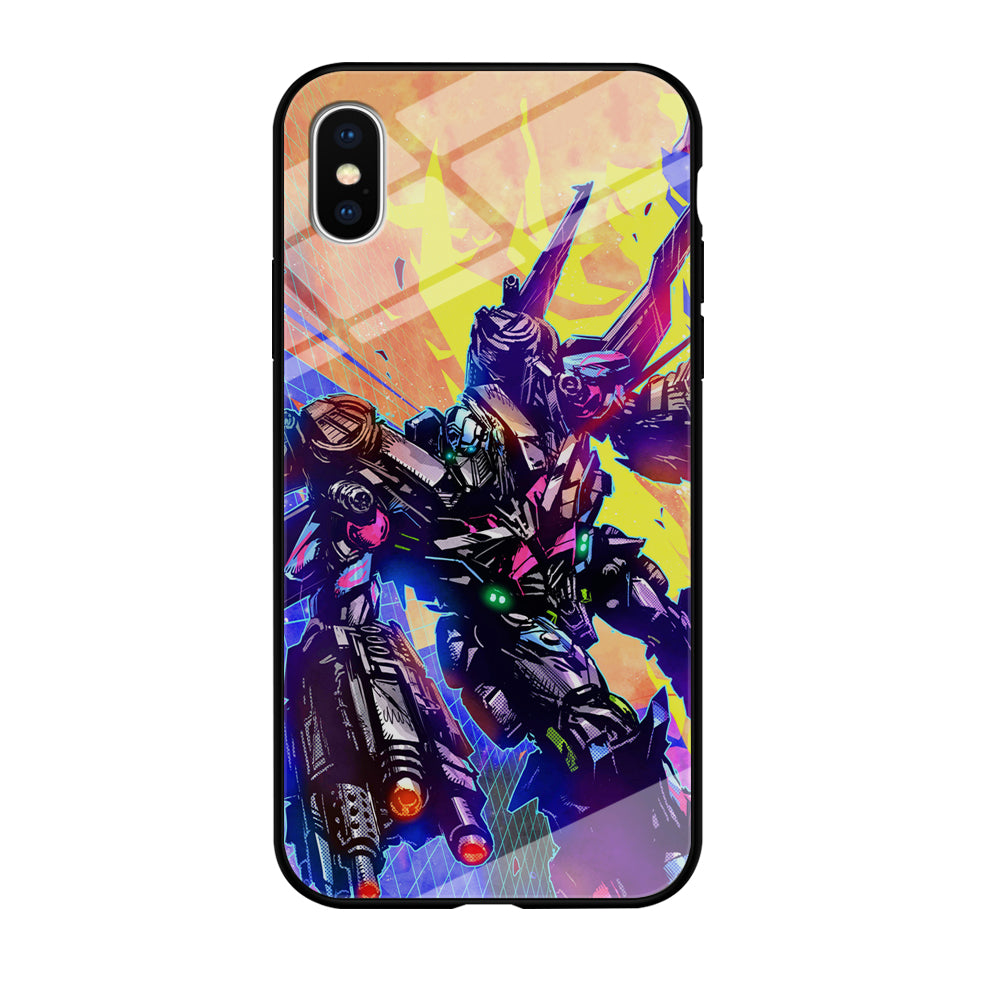 Transformers Attack from Optimus iPhone X Case