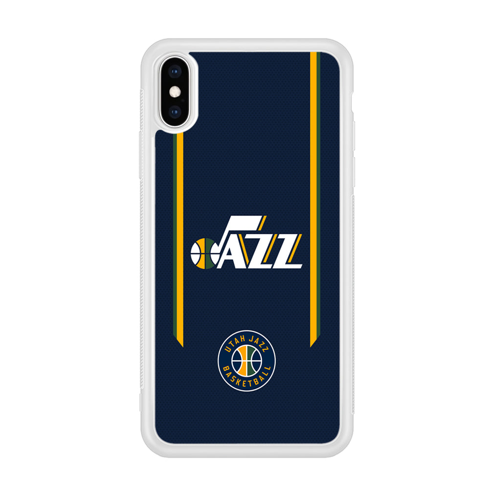 Utah Jazz Color to Inspire iPhone X Case