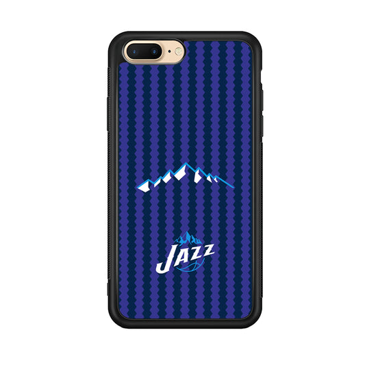 Utah Jazz Mount Logo Silhouette iPhone 7 Plus Case