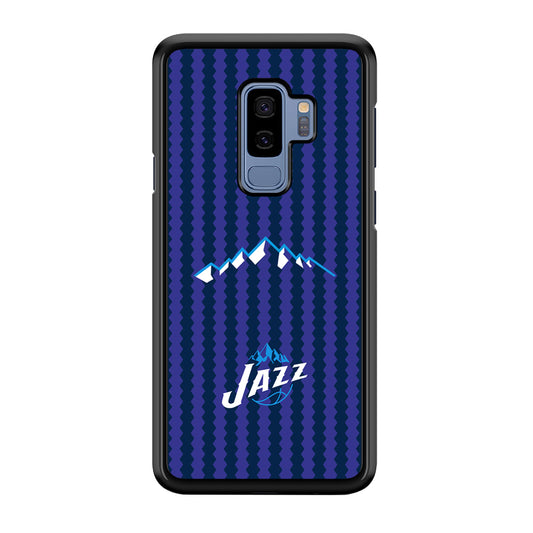 Utah Jazz Mount Logo Silhouette Samsung Galaxy S9 Plus Case