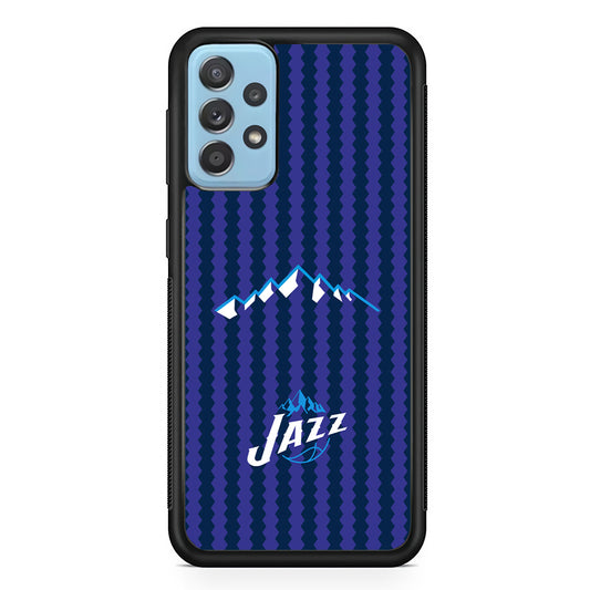 Utah Jazz Mount Logo Silhouette Samsung Galaxy A52 Case