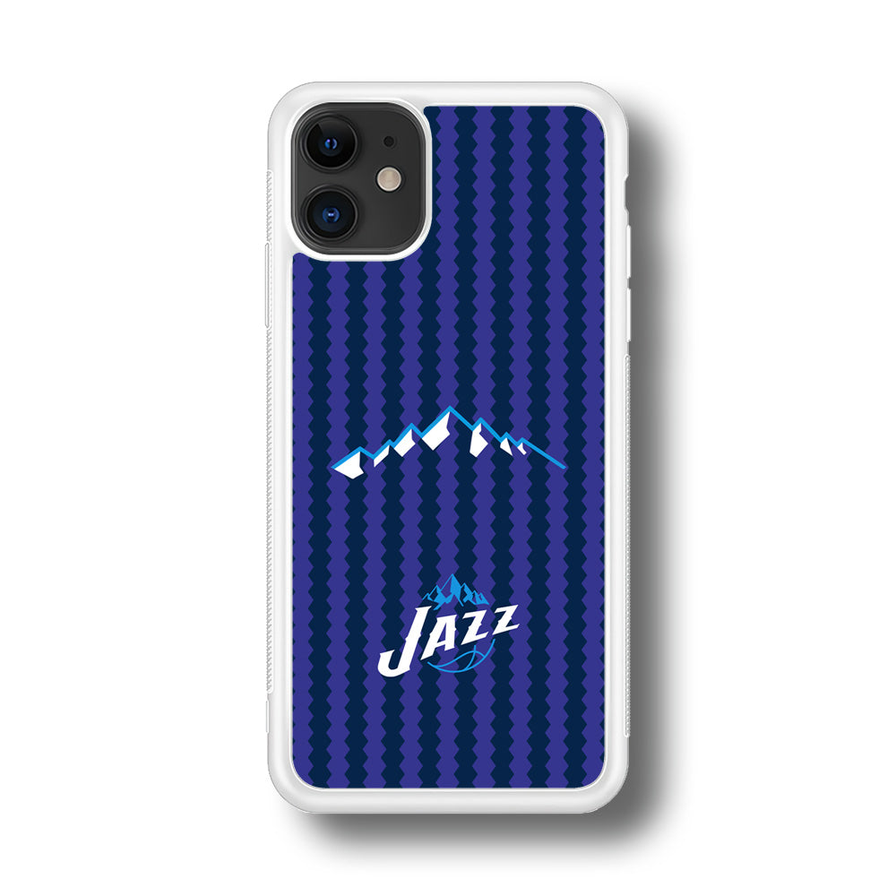 Utah Jazz Mount Logo Silhouette iPhone 11 Case