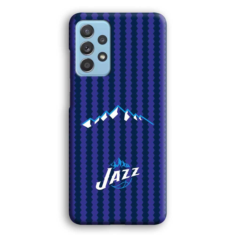 Utah Jazz Mount Logo Silhouette Samsung Galaxy A72 Case