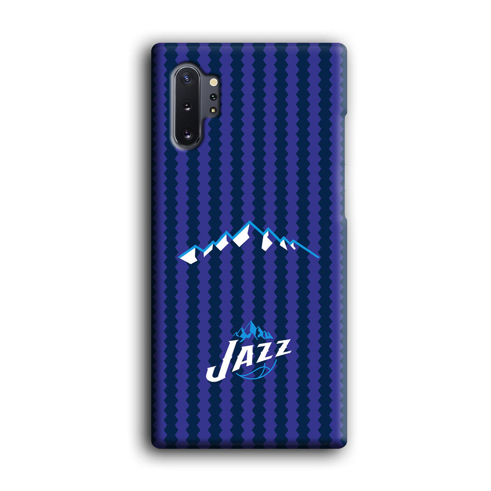 Utah Jazz Mount Logo Silhouette Samsung Galaxy Note 10 Plus Case