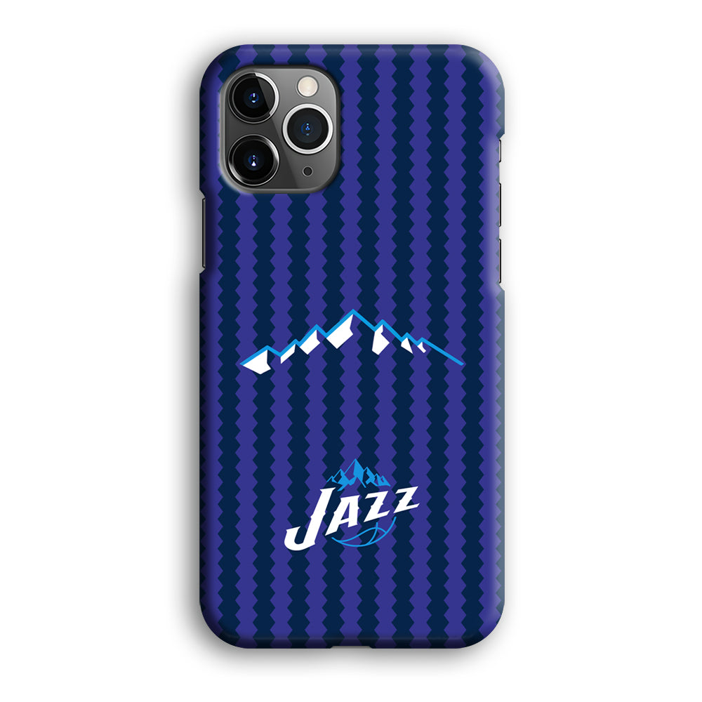 Utah Jazz Mount Logo Silhouette iPhone 12 Pro Case