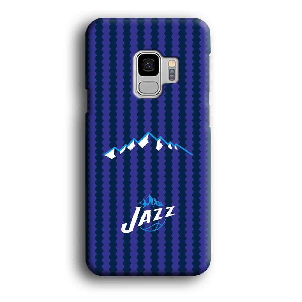 Utah Jazz Mount Logo Silhouette Samsung Galaxy S9 Case