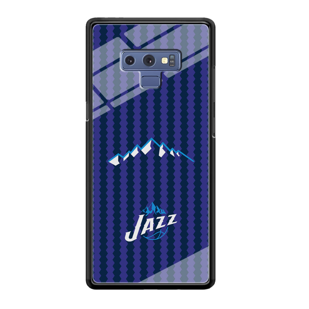 Utah Jazz Mount Logo Silhouette Samsung Galaxy Note 9 Case