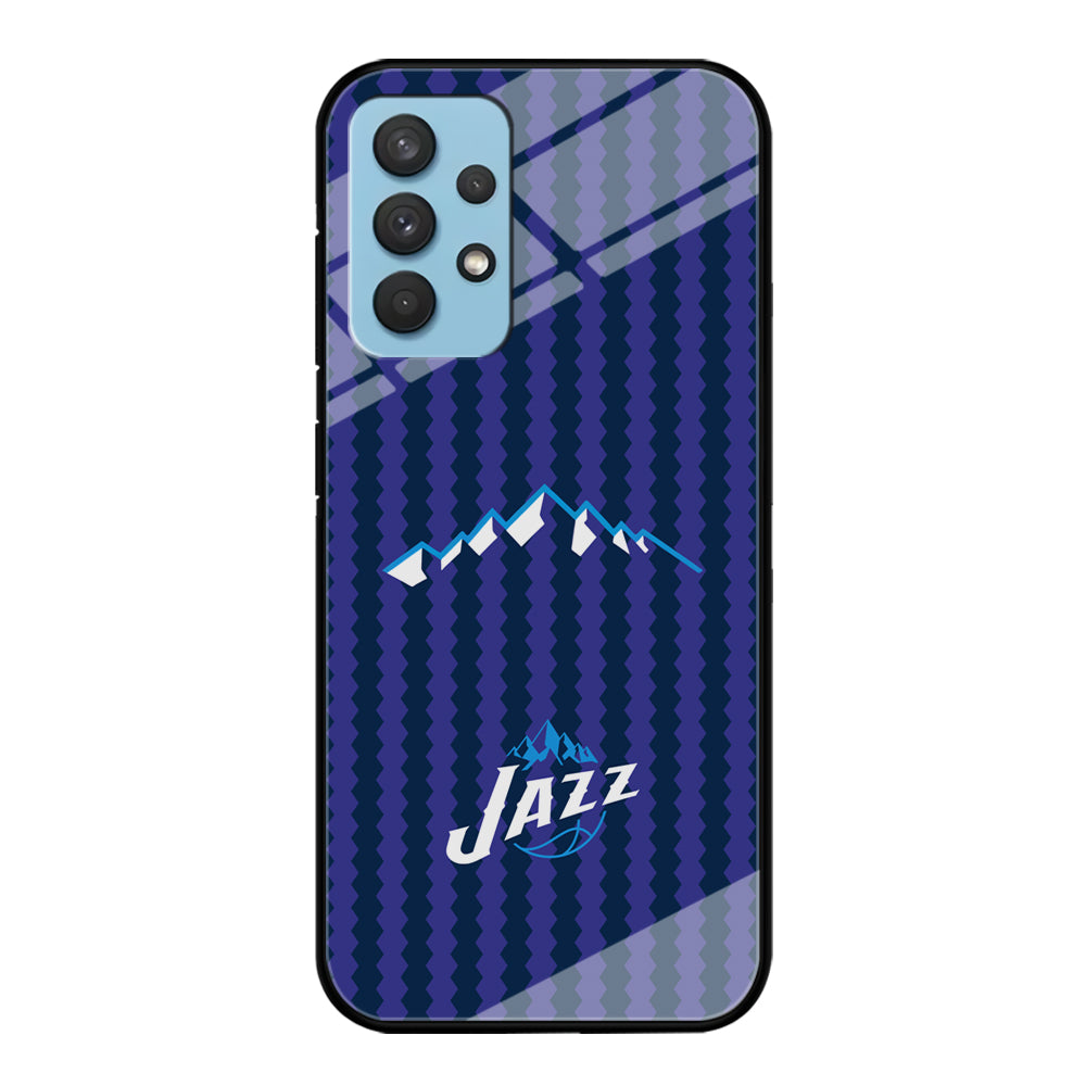 Utah Jazz Mount Logo Silhouette Samsung Galaxy A32 Case