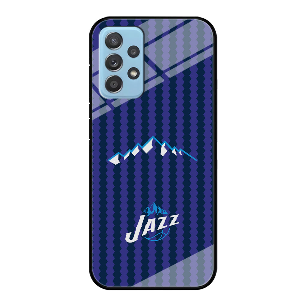 Utah Jazz Mount Logo Silhouette Samsung Galaxy A52 Case