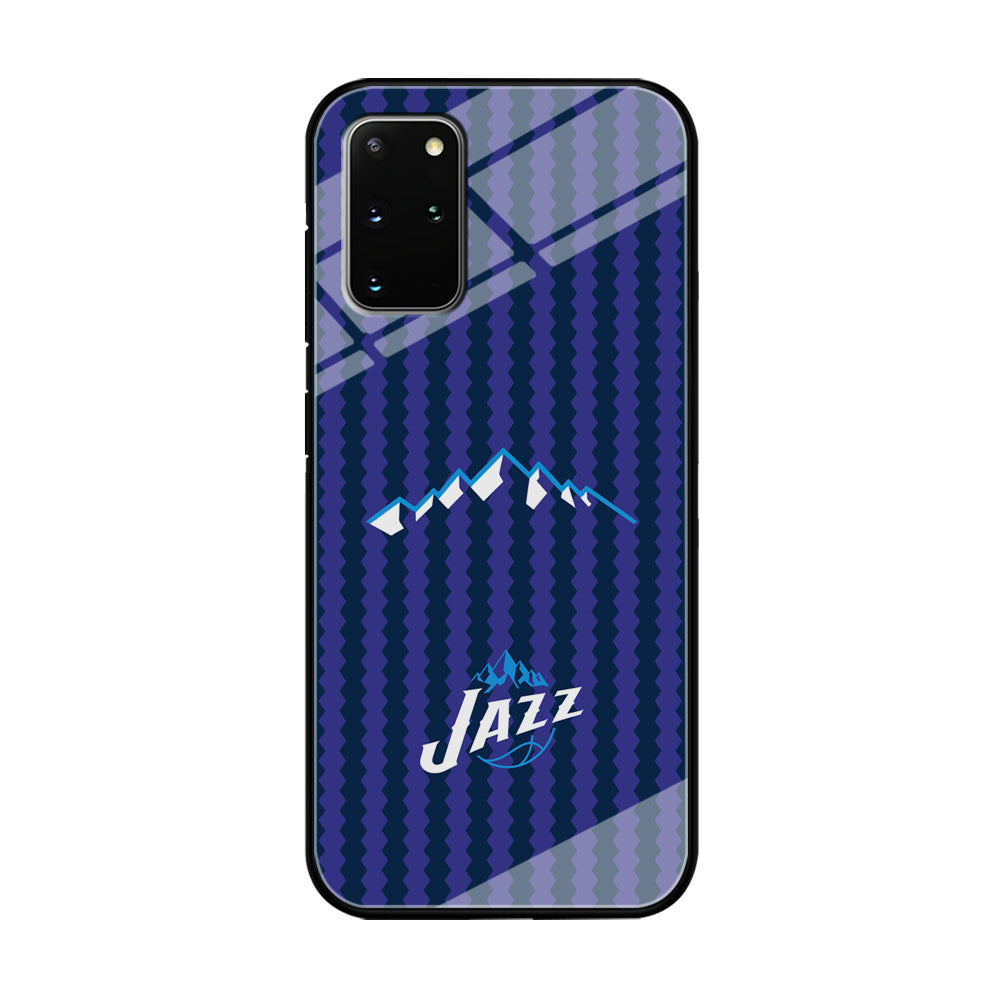 Utah Jazz Mount Logo Silhouette Samsung Galaxy S20 Plus Case