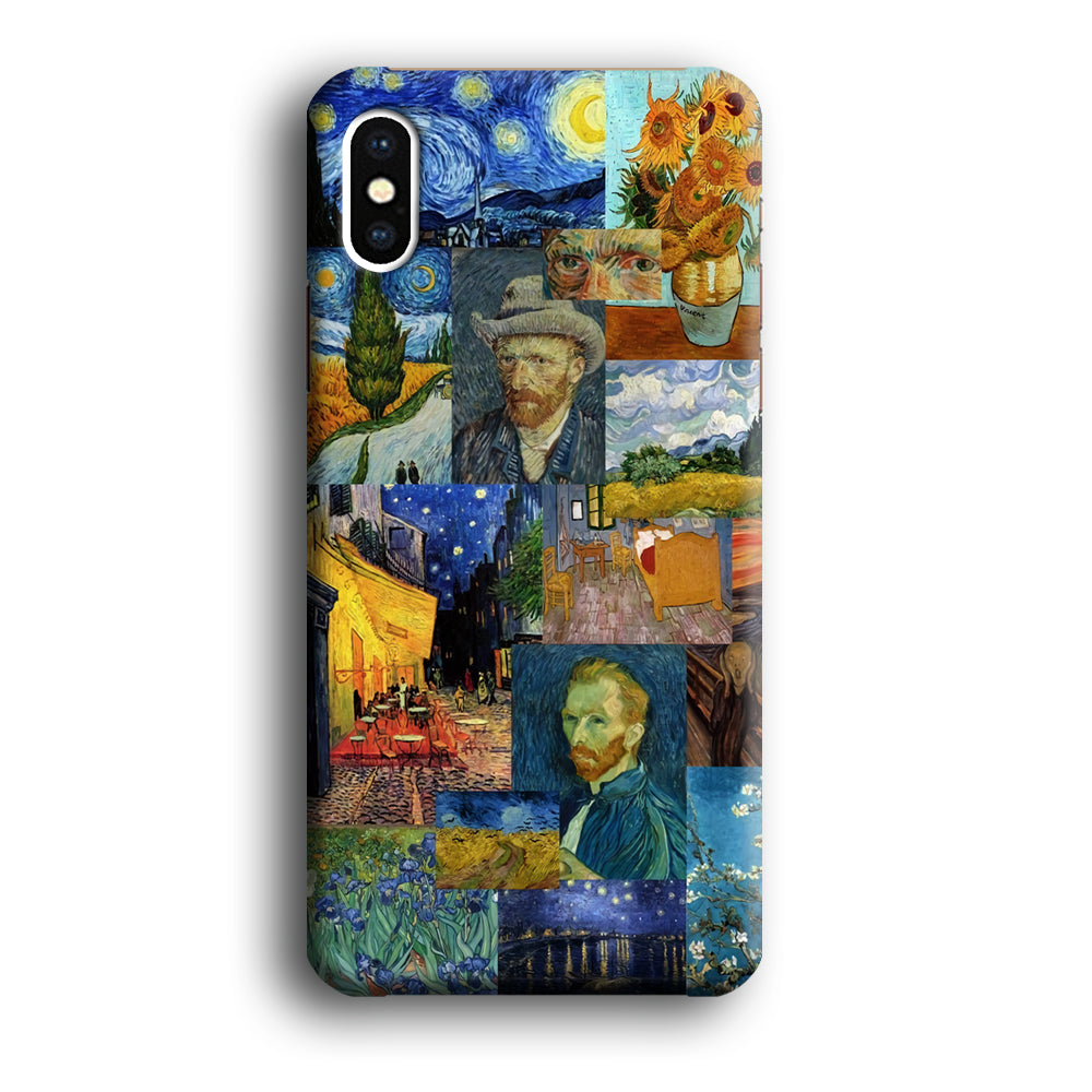 Van Gogh Destiny of Art iPhone X Case
