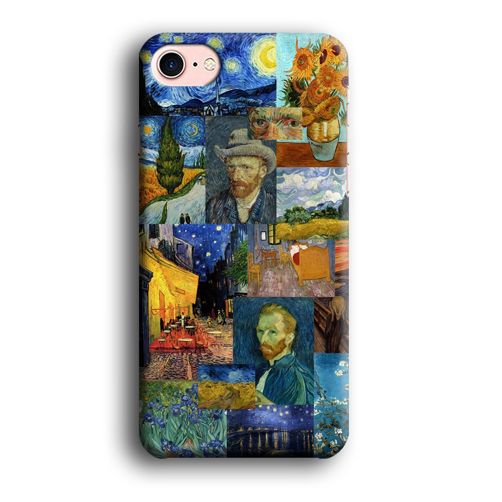 Van Gogh Destiny of Art iPhone 8 Case