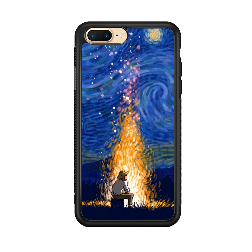 Van Gogh Ideas from Fire Flame iPhone 8 Plus Case