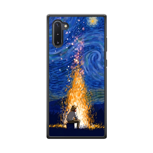 Van Gogh Ideas from Fire Flame Samsung Galaxy Note 10 Case