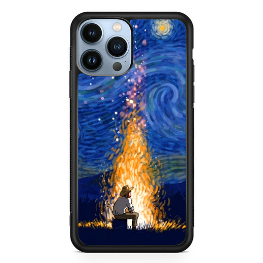 Van Gogh Ideas from Fire Flame iPhone 13 Pro Max Case