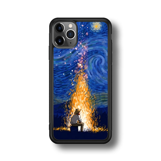 Van Gogh Ideas from Fire Flame iPhone 11 Pro Max Case