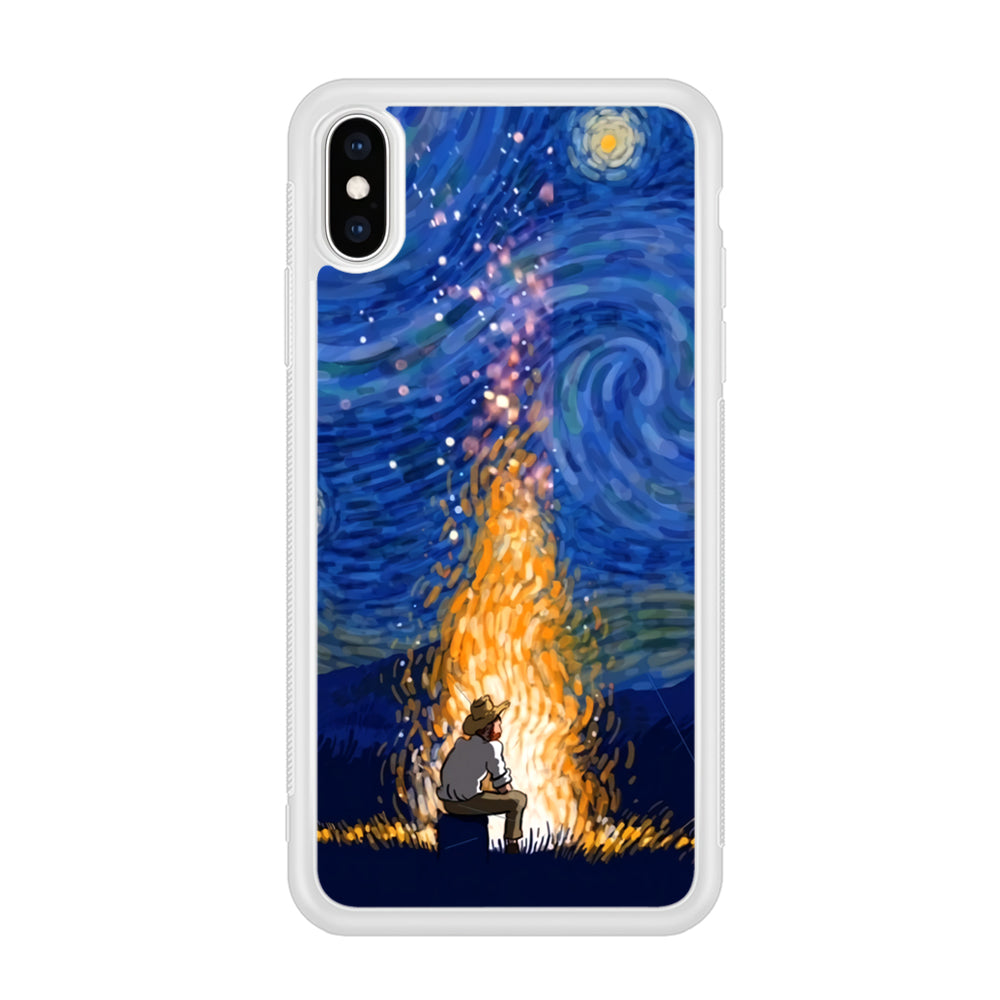 Van Gogh Ideas from Fire Flame iPhone Xs Max Case