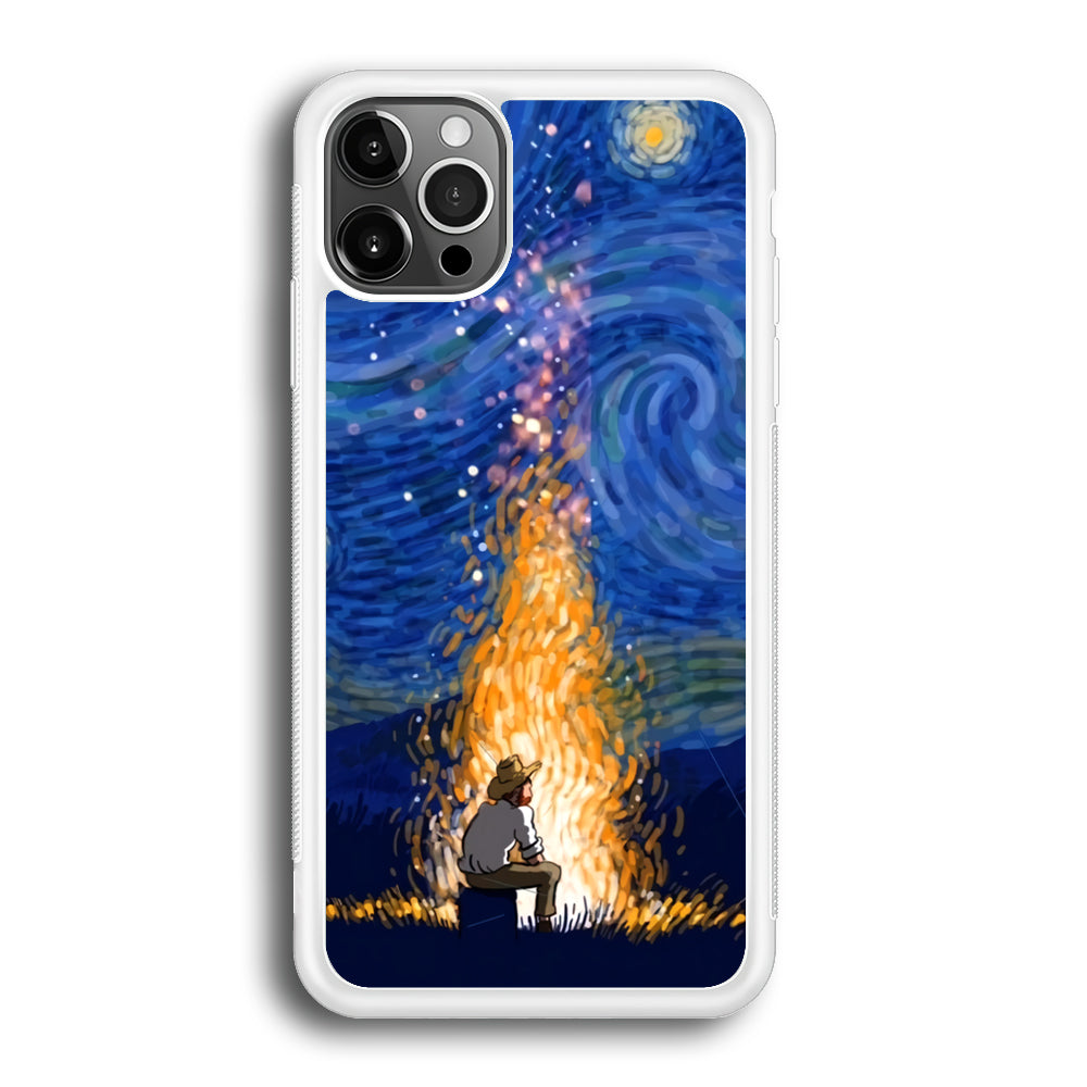 Van Gogh Ideas from Fire Flame iPhone 12 Pro Case