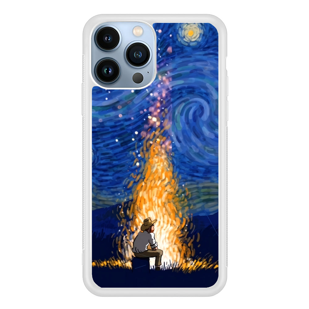 Van Gogh Ideas from Fire Flame iPhone 13 Pro Max Case