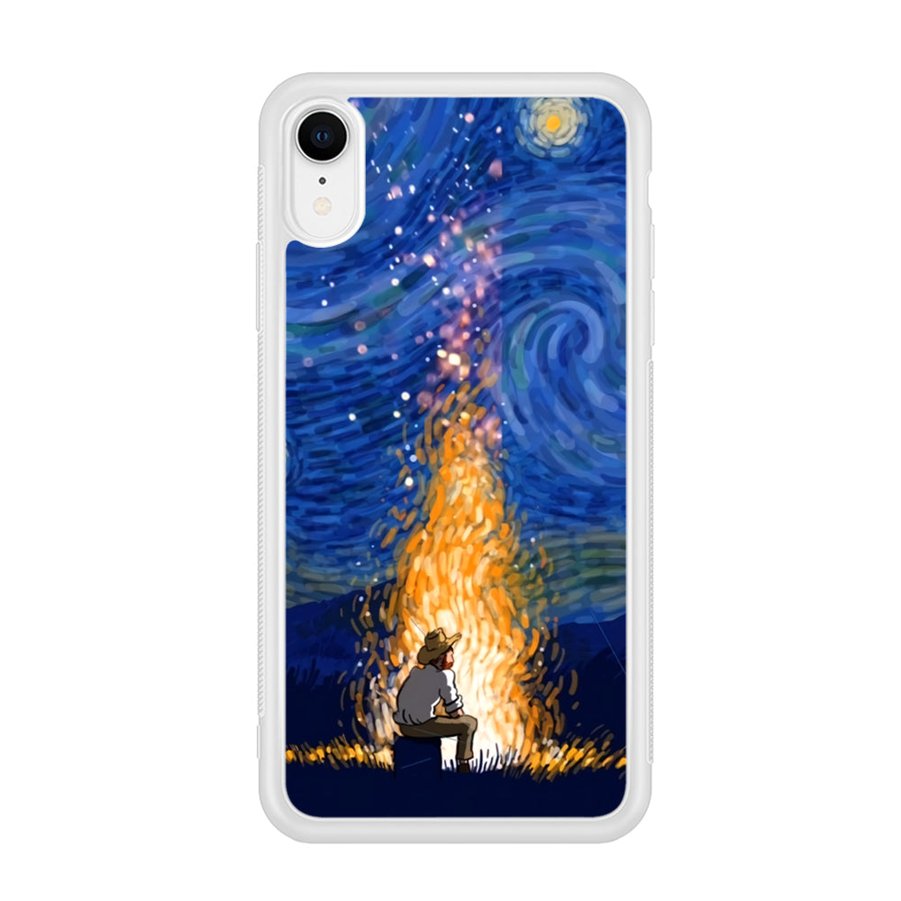 Van Gogh Ideas from Fire Flame iPhone XR Case