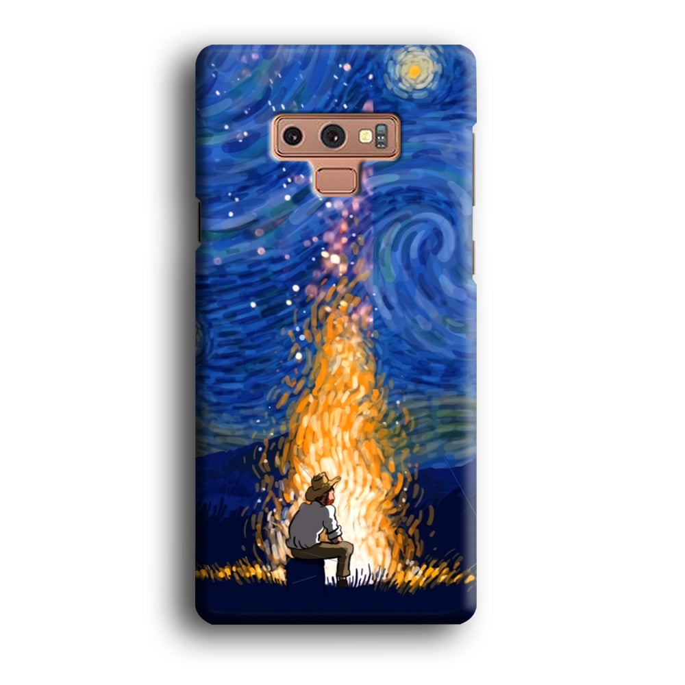 Van Gogh Ideas from Fire Flame Samsung Galaxy Note 9 Case