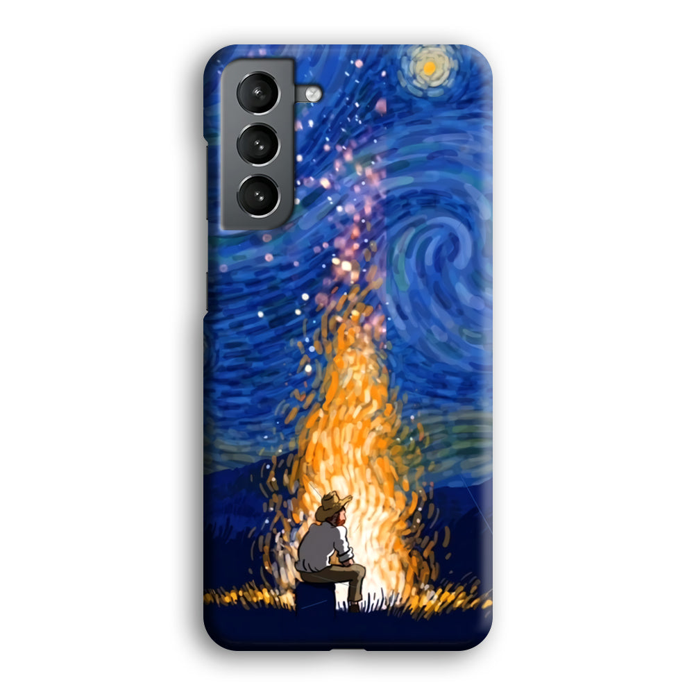 Van Gogh Ideas from Fire Flame Samsung Galaxy S21 Plus Case