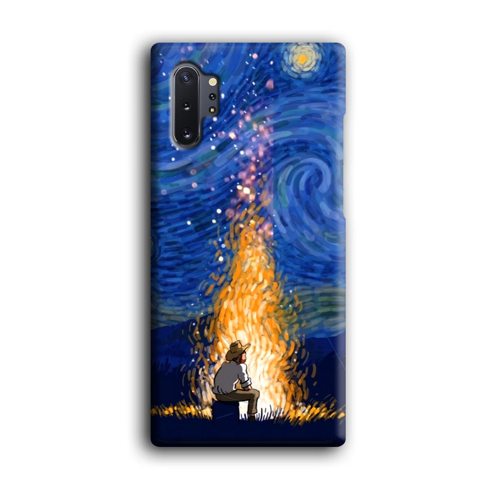 Van Gogh Ideas from Fire Flame Samsung Galaxy Note 10 Plus Case