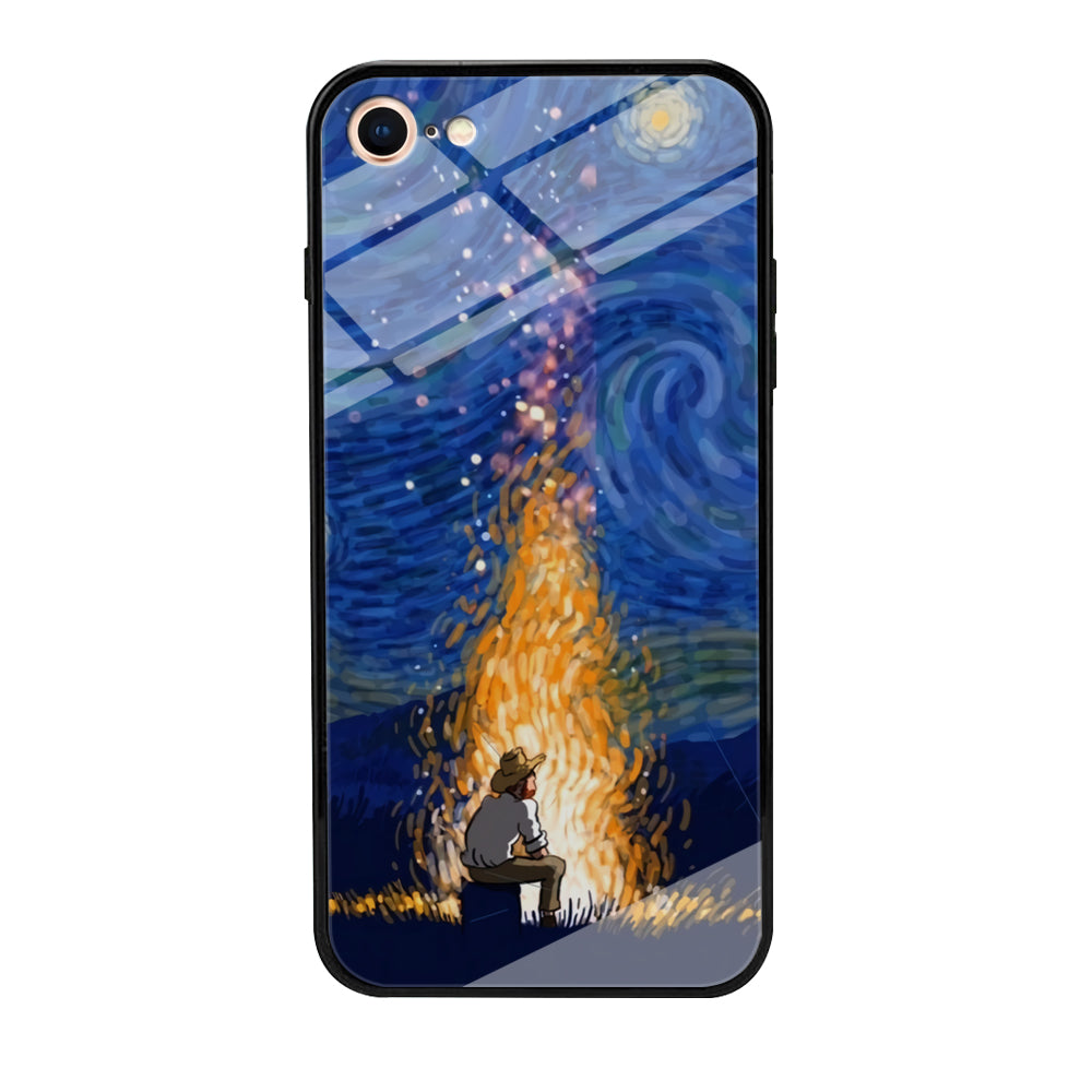 Van Gogh Ideas from Fire Flame iPhone 8 Case