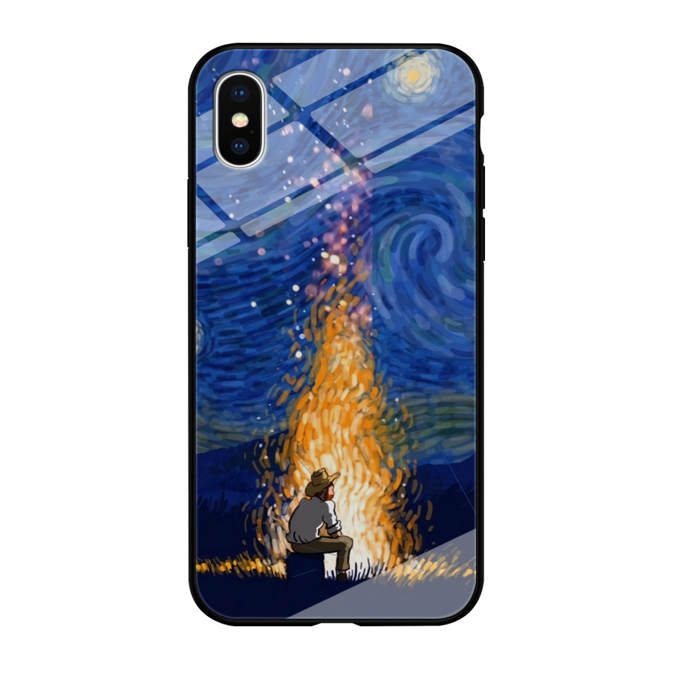 Van Gogh Ideas from Fire Flame iPhone X Case