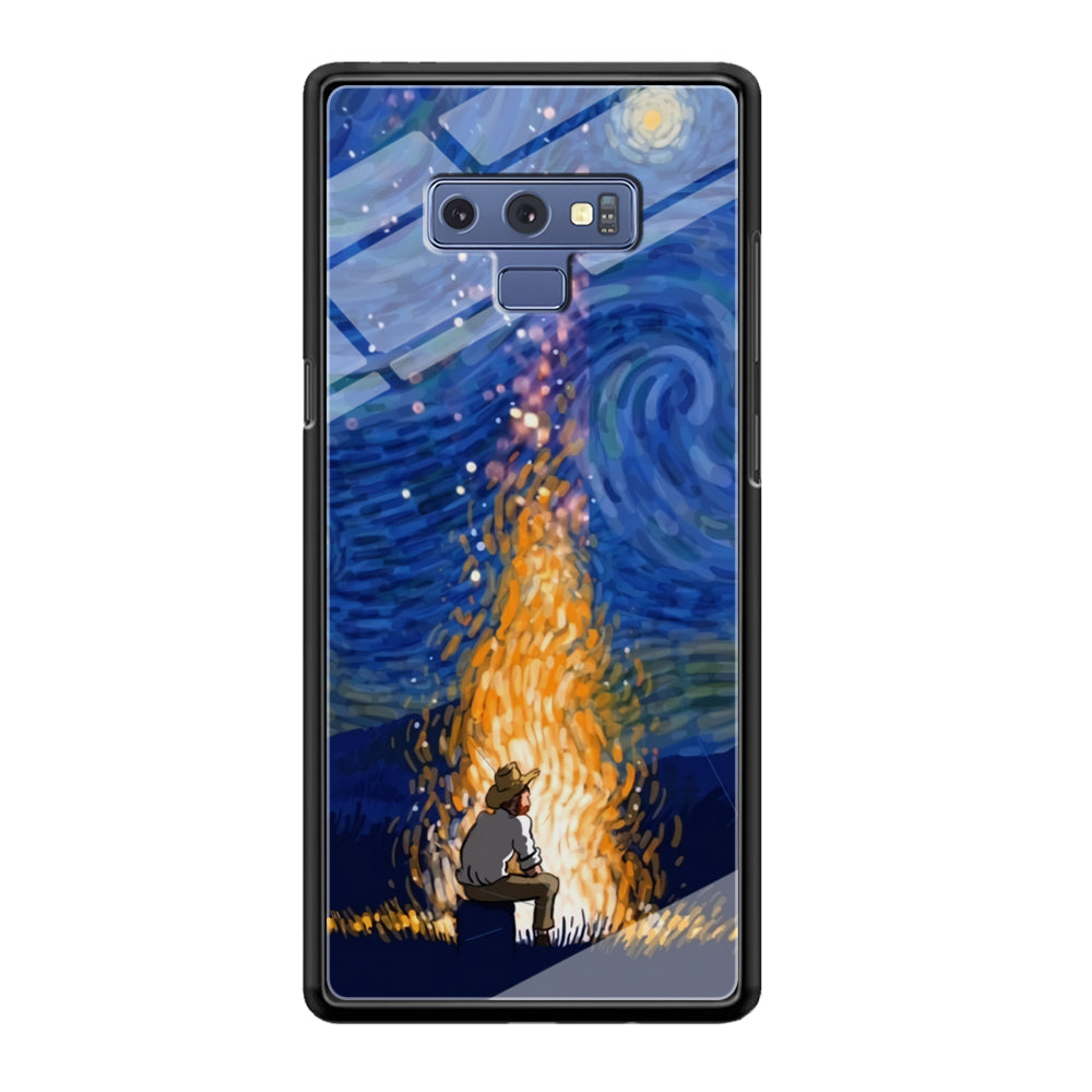Van Gogh Ideas from Fire Flame Samsung Galaxy Note 9 Case