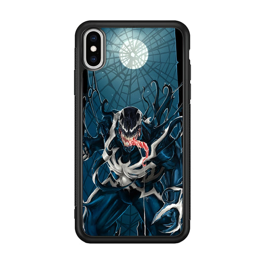 Venom Power from The Moon iPhone X Case