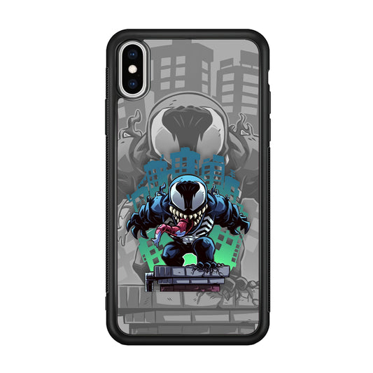 Venom Statue for The Town iPhone X Case