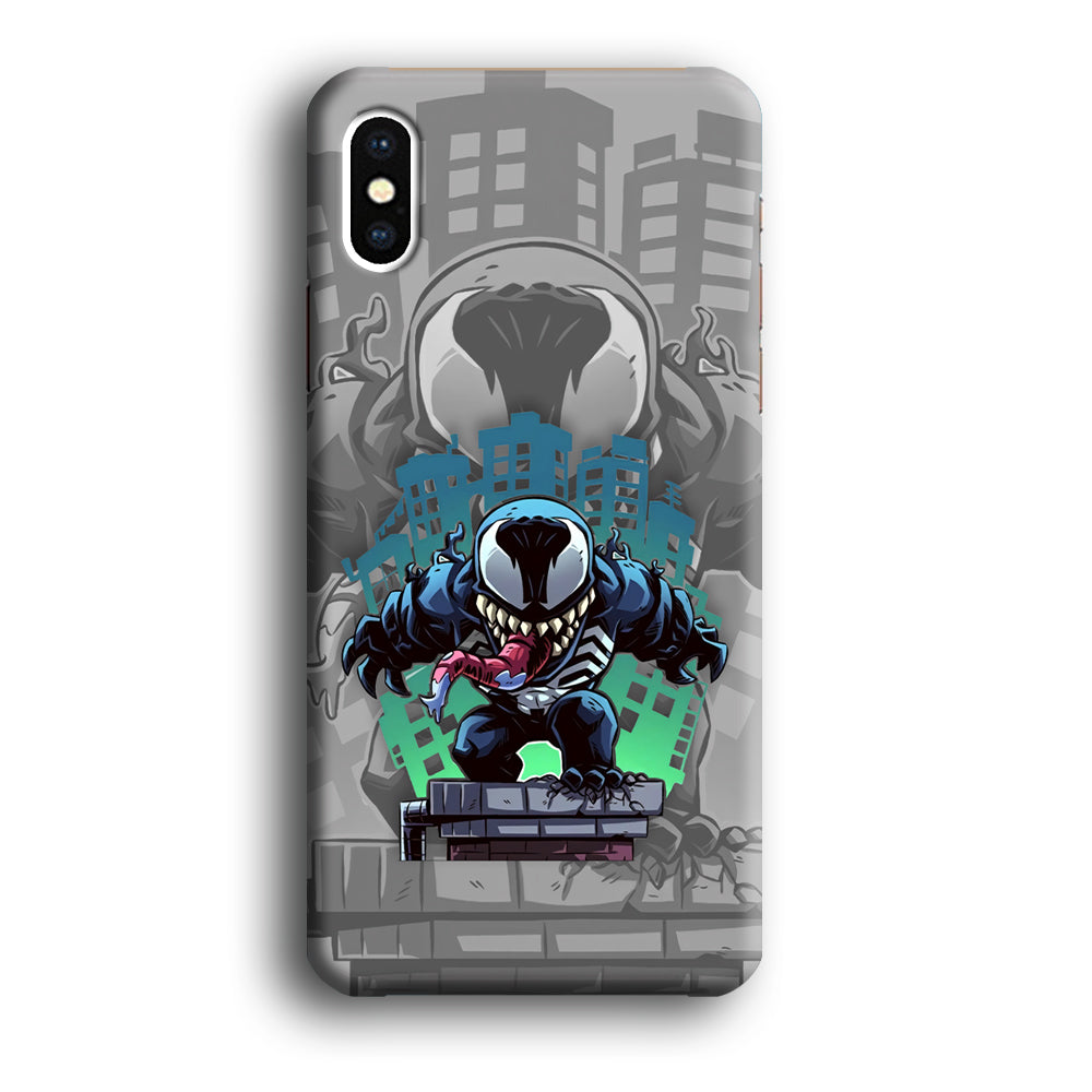 Venom Statue for The Town iPhone X Case