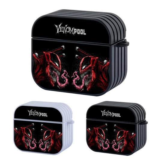 Venompool Venom Ft Deadpool Hard Plastic Case Cover For Apple Airpods 3