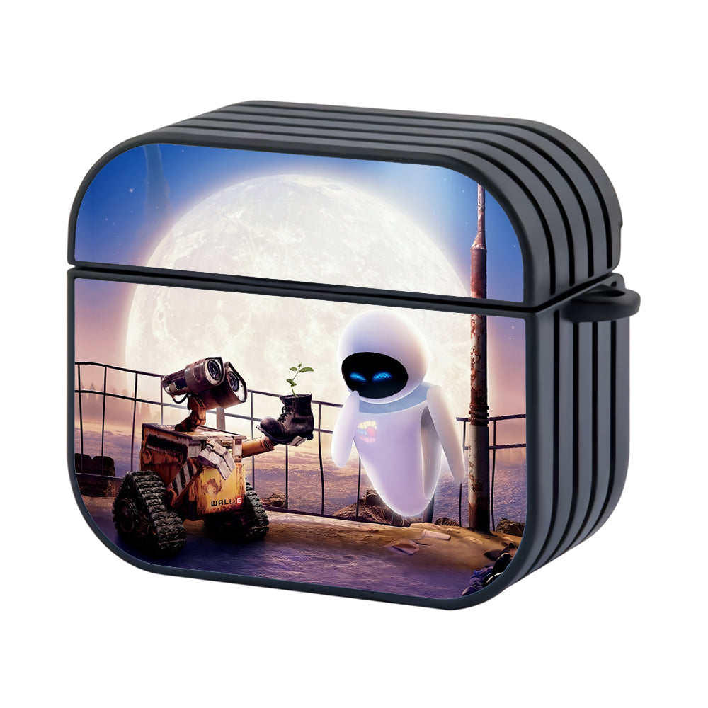 Wall-E Fall in love Hard Plastic Case Cover For Apple Airpods 3