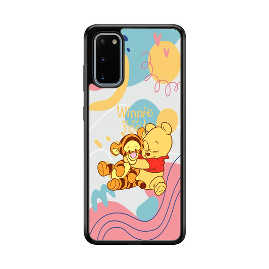 Winnie The Pooh Hug Wholeheartedly Samsung Galaxy S20 Case