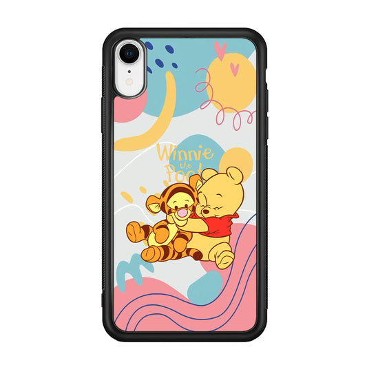 Winnie The Pooh Hug Wholeheartedly iPhone XR Case