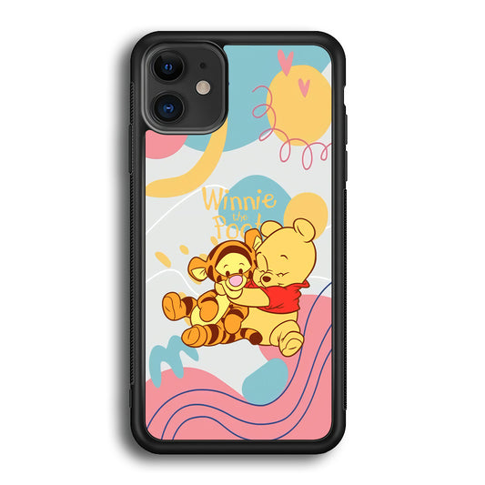 Winnie The Pooh Hug Wholeheartedly iPhone 12 Case