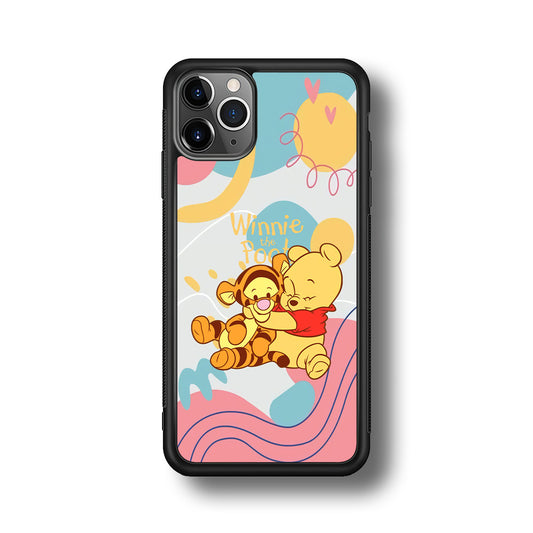 Winnie The Pooh Hug Wholeheartedly iPhone 11 Pro Max Case