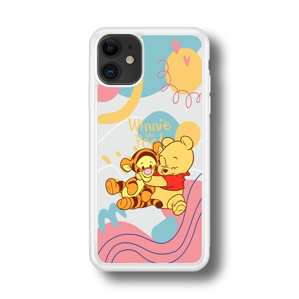 Winnie The Pooh Hug Wholeheartedly iPhone 11 Case
