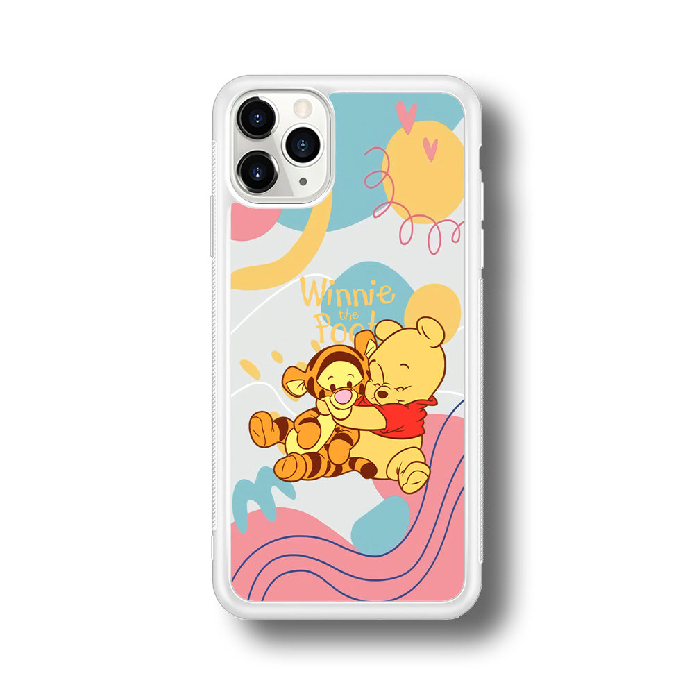 Winnie The Pooh Hug Wholeheartedly iPhone 11 Pro Max Case