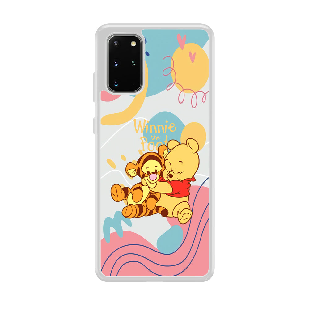 Winnie The Pooh Hug Wholeheartedly Samsung Galaxy S20 Plus Case