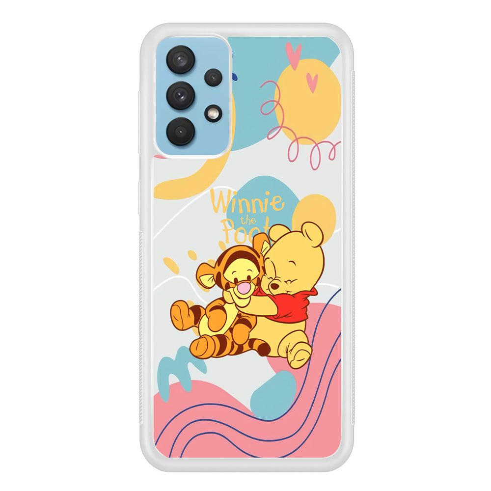 Winnie The Pooh Hug Wholeheartedly Samsung Galaxy A32 Case