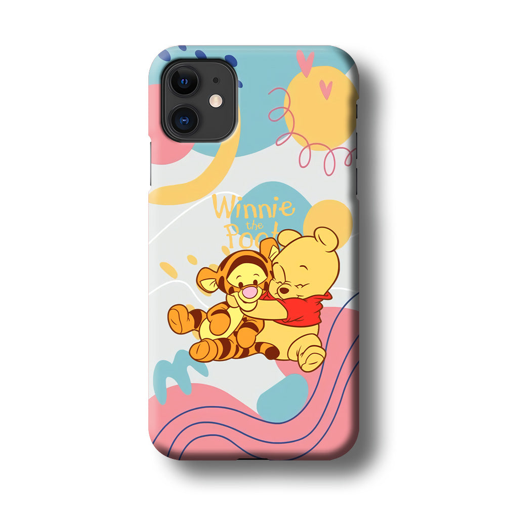 Winnie The Pooh Hug Wholeheartedly iPhone 11 Case