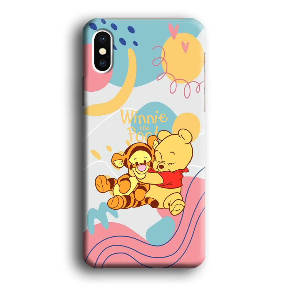Winnie The Pooh Hug Wholeheartedly iPhone X Case