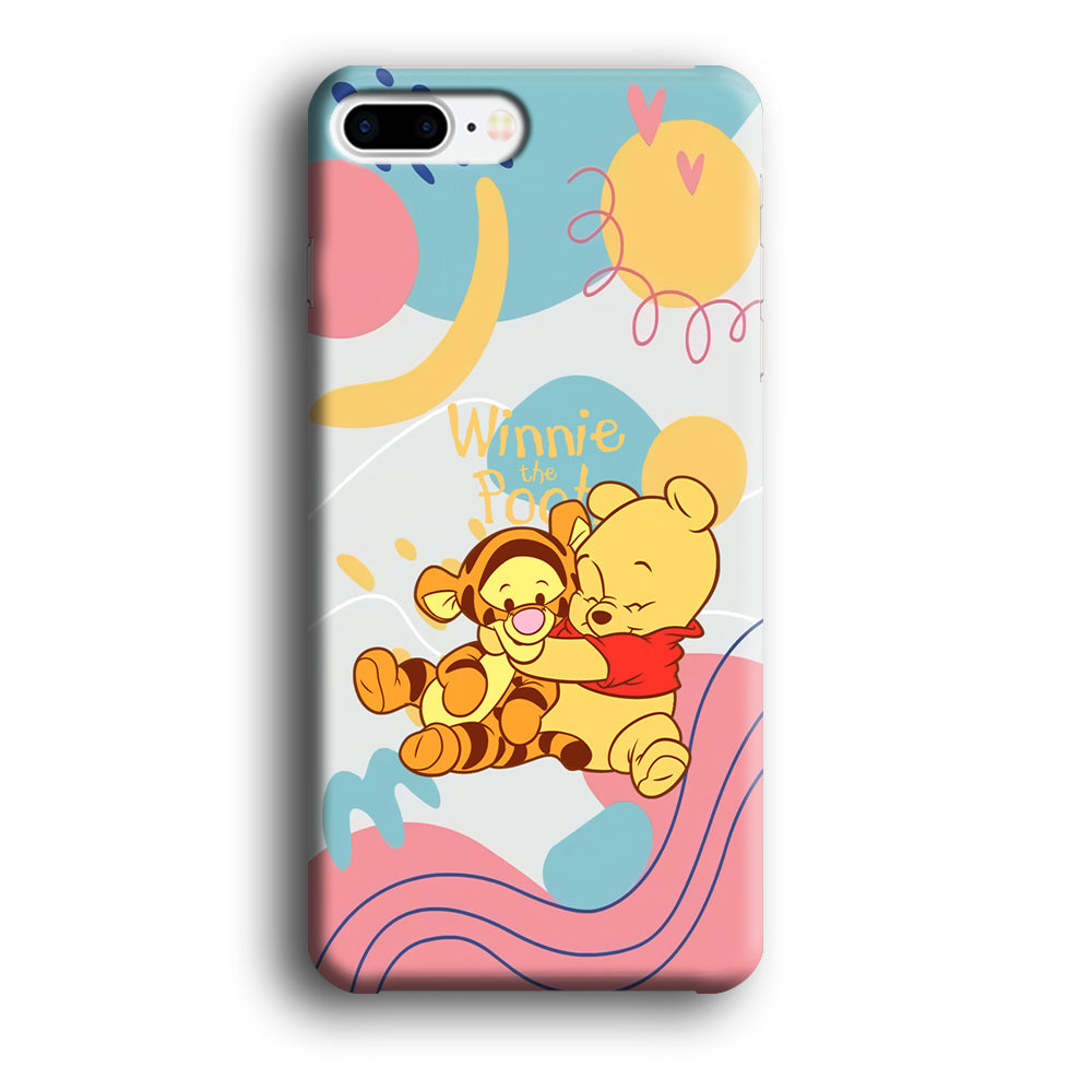 Winnie The Pooh Hug Wholeheartedly iPhone 8 Plus Case