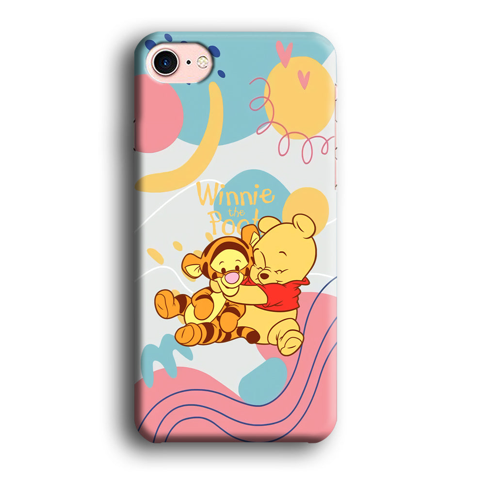 Winnie The Pooh Hug Wholeheartedly iPhone 8 Case