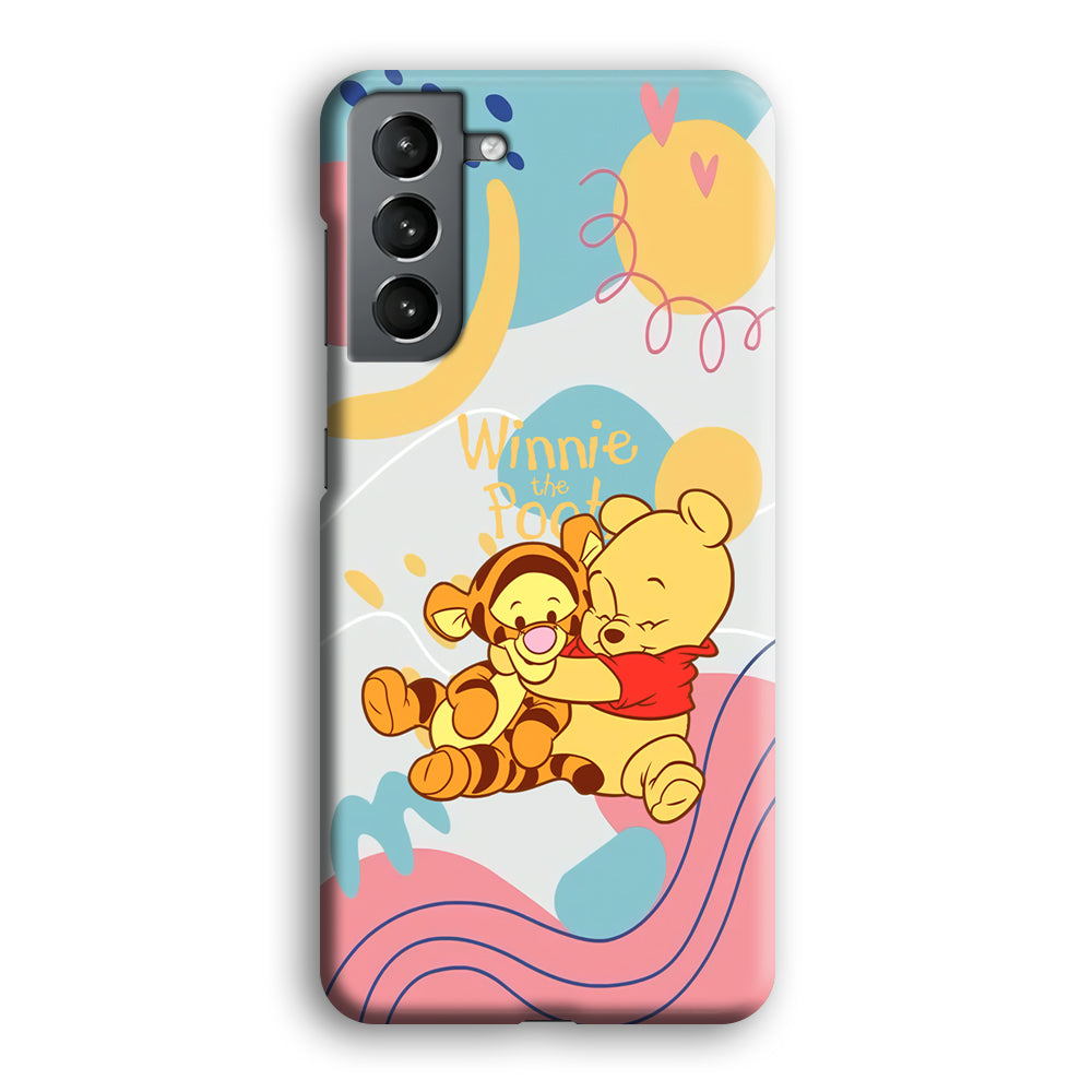 Winnie The Pooh Hug Wholeheartedly Samsung Galaxy S21 Plus Case